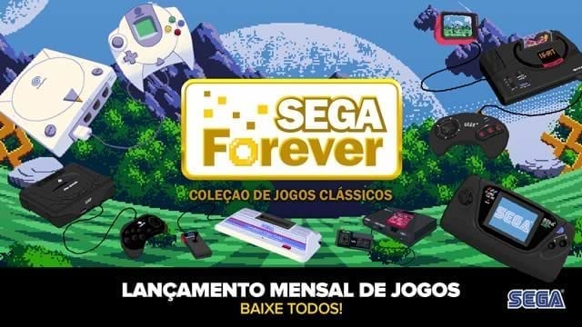 SEGA Forever jogos da SEGA para mobile gratuitamente