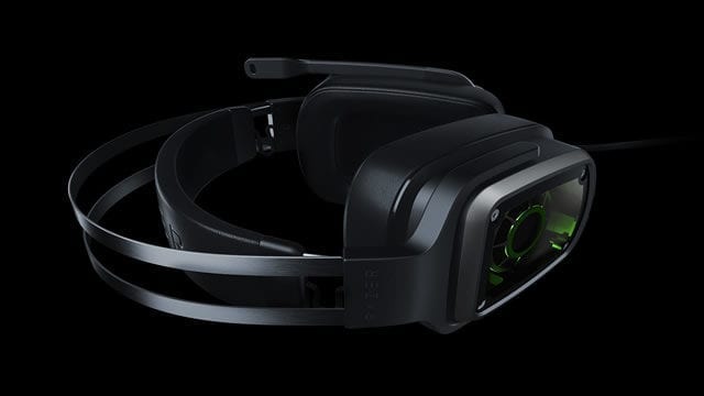 Headset gamer com som verdadeiro surround da razer 2017