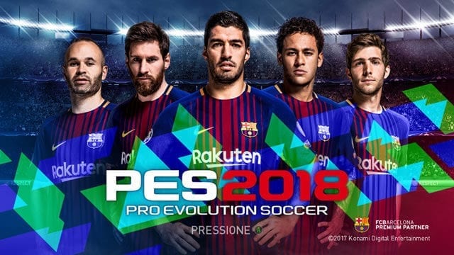 PES 2018 capa