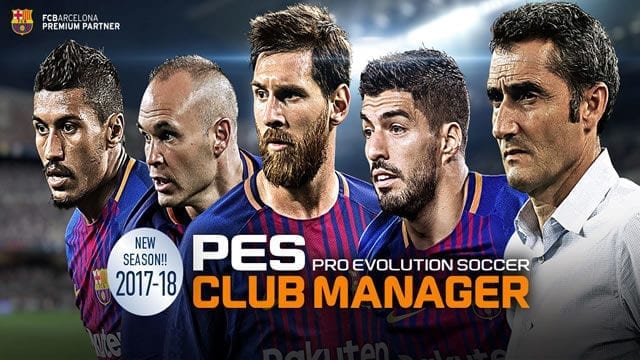 PES CLUB MANAGER atualização 2017 2018