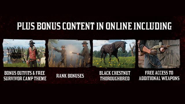 Conteúdo exclusivo Red Dead Redemption 2 edição Ultimate