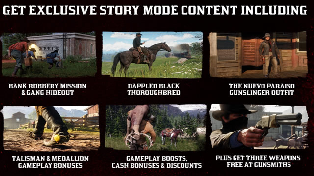 Conteúdo exclusivo Red Dead Redemption 2 edição especial
