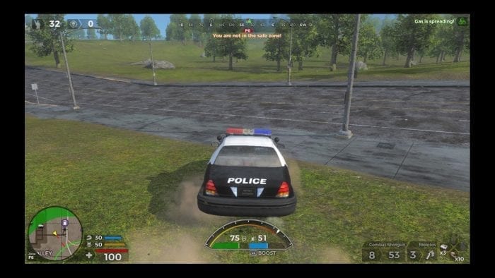 H1Z1 viatura policial