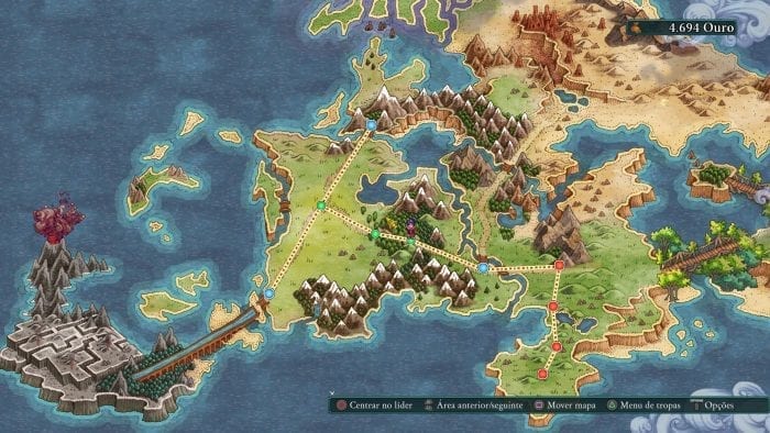 mapa-mundi de Fell Seal