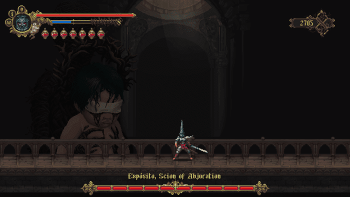 Expósito, chefe de Blasphemous