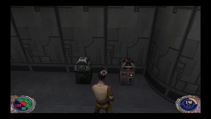 Jedi Outcast munição e escudo
