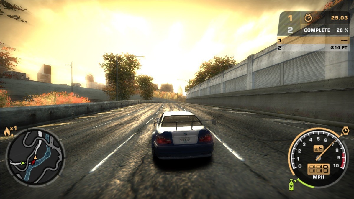 O MELHOR JOGO DE CORRIDA DO PS2 - Need For speed: Most wanted (2005) 