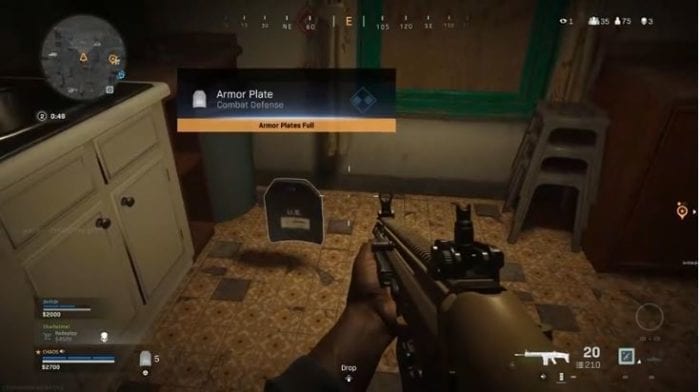 COD Warfare proteção