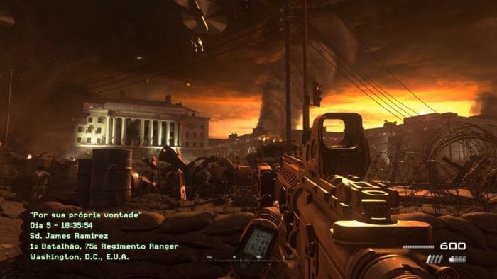 Galeria CoD Modern Warfare 2 White House