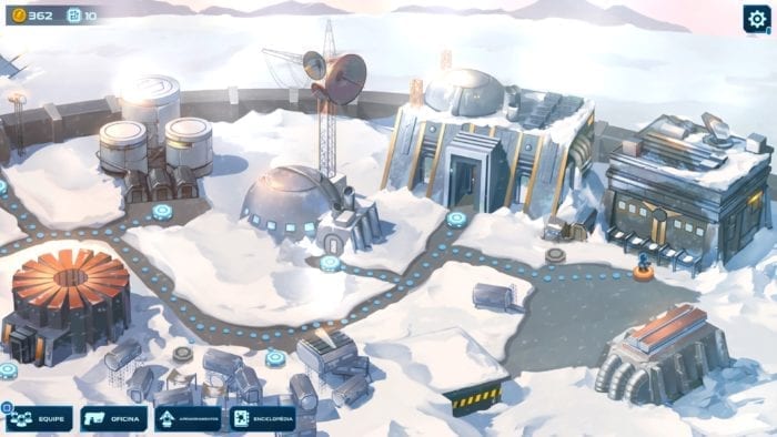 Spaceland Mapa