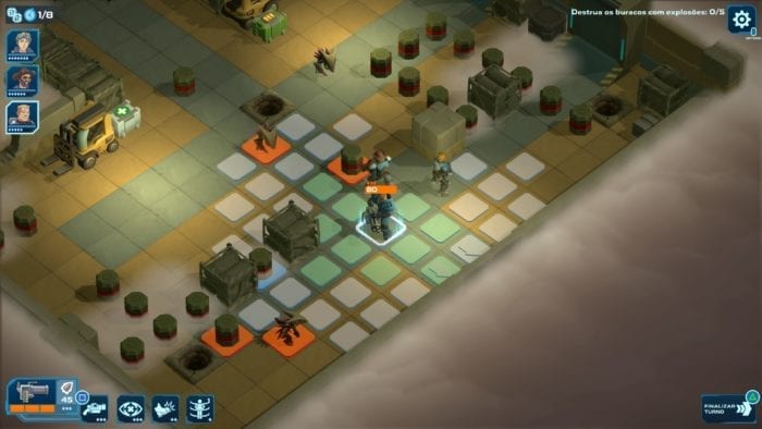 Spaceland environment