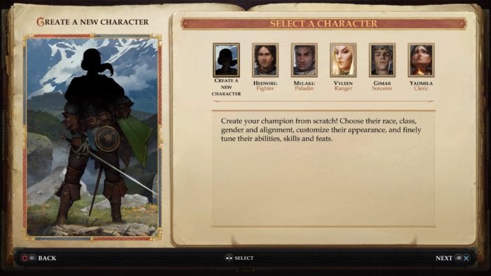 Pathfinder Kingmaker Character Creation