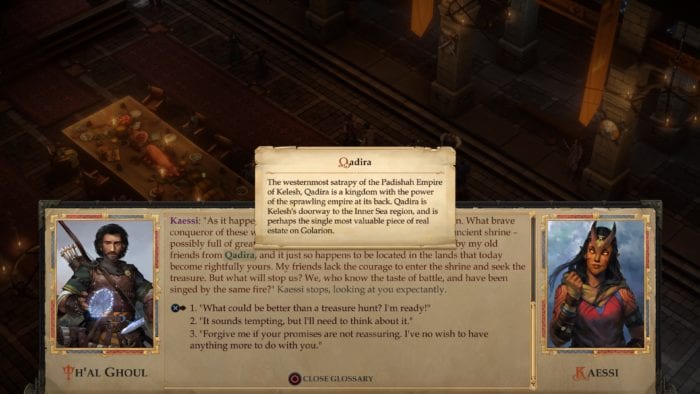 Pathfinder Kingmaker Glossary