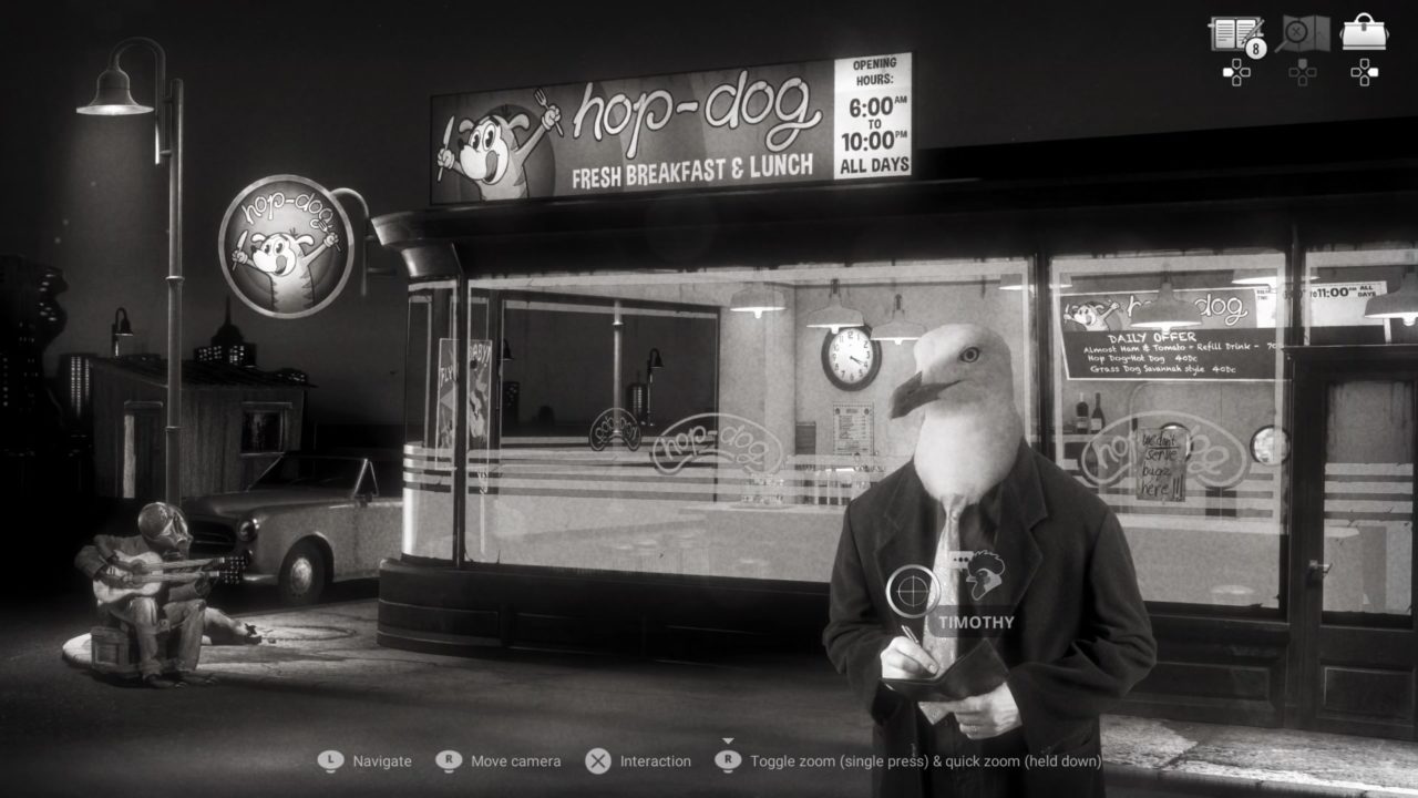 Cenário Externo Hop-Dog