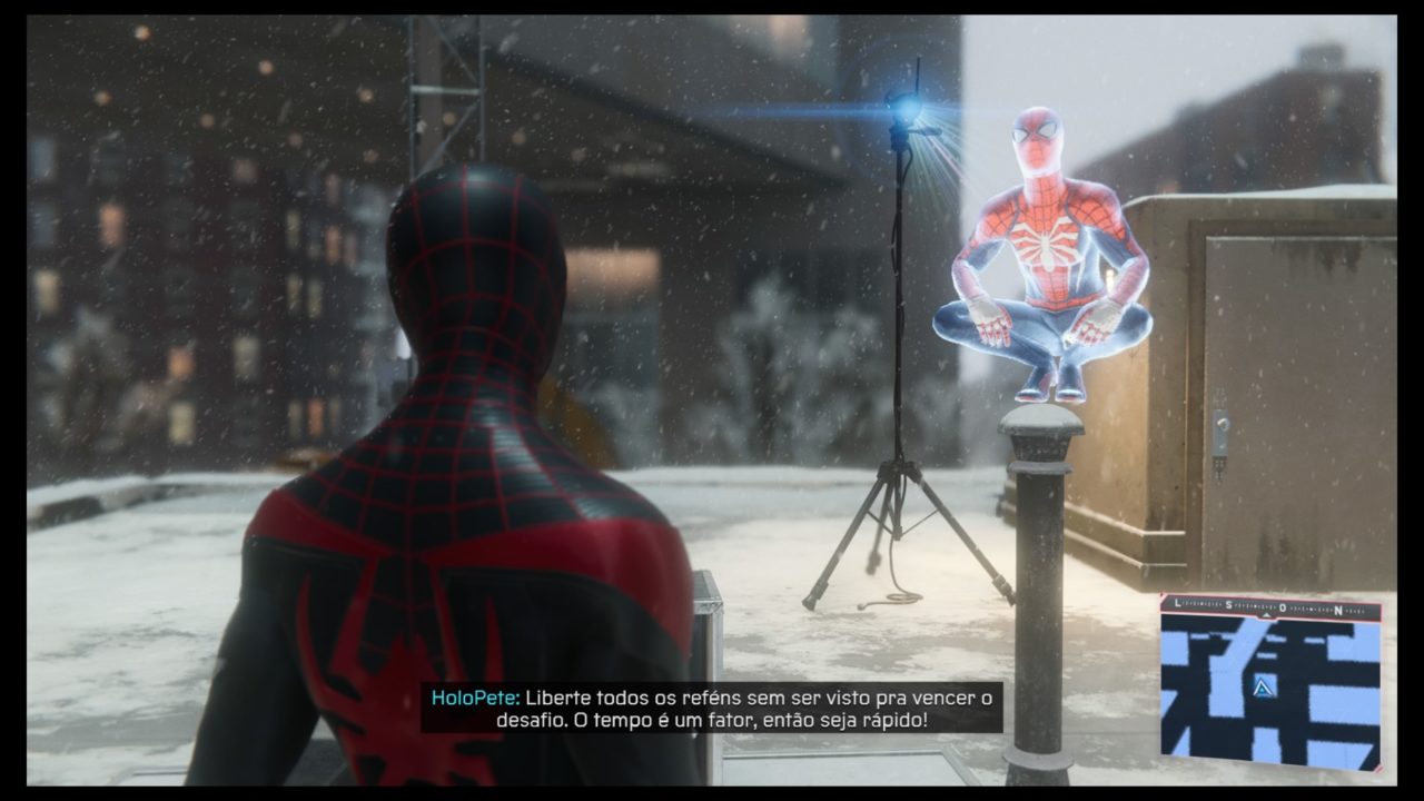 Spider-Man: Miles Morales hologramas