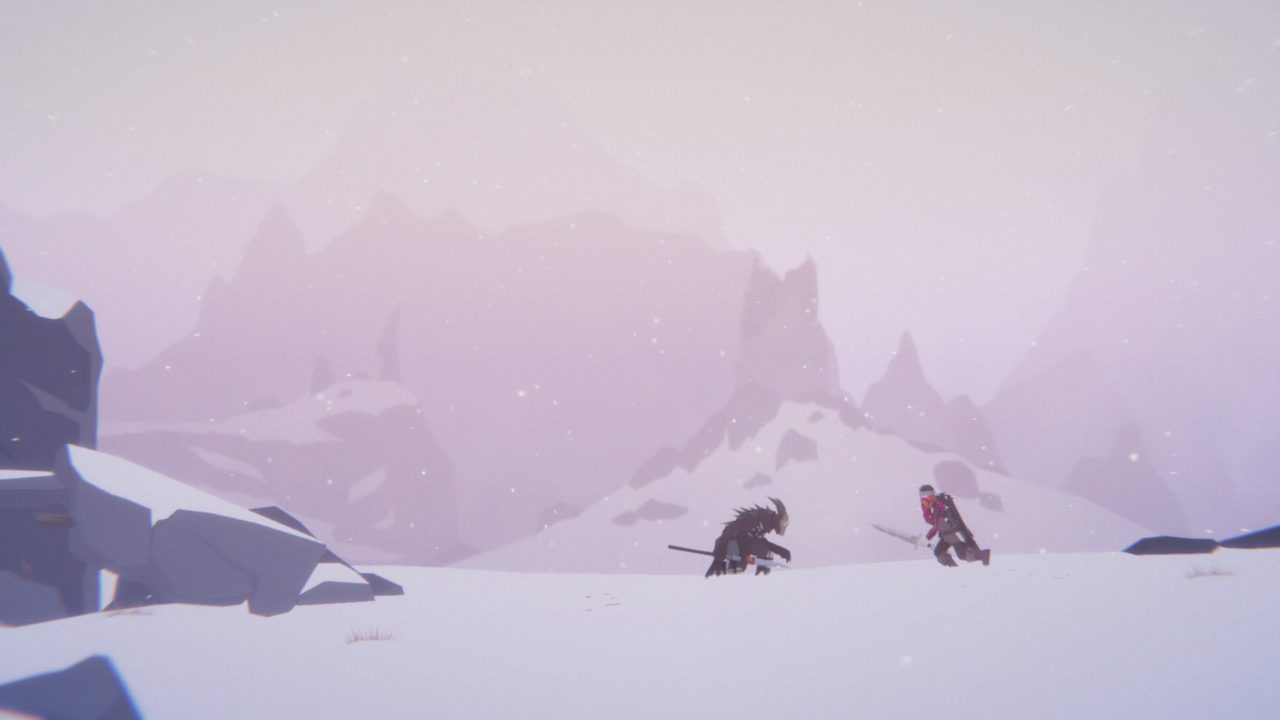 Unto the End - Luta na neve