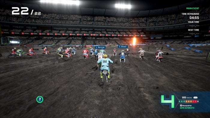 monster energy supercross 4 largada