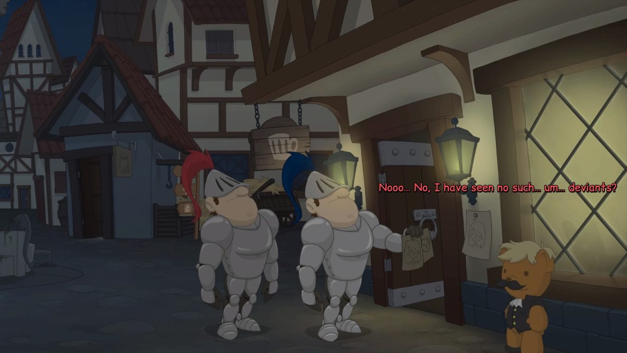 Guardas em Anna's Quest