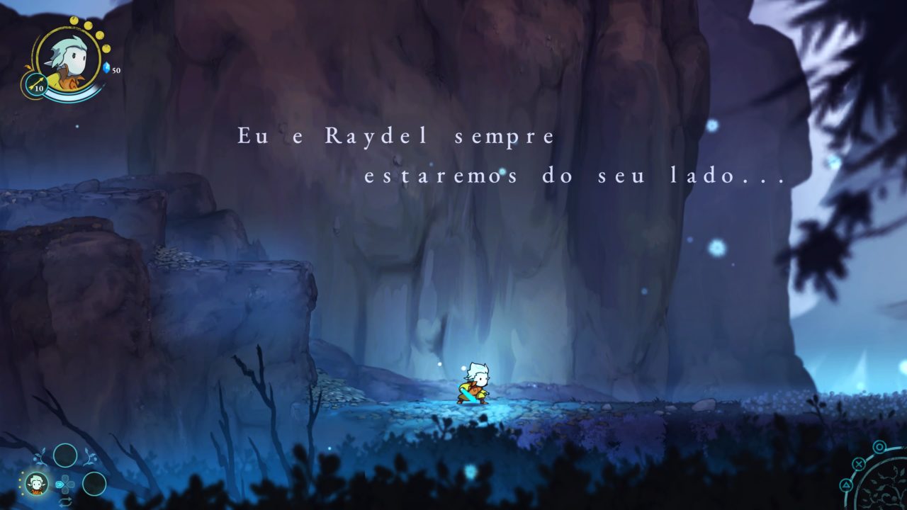 Greak: Memories of Azur Início do jogo