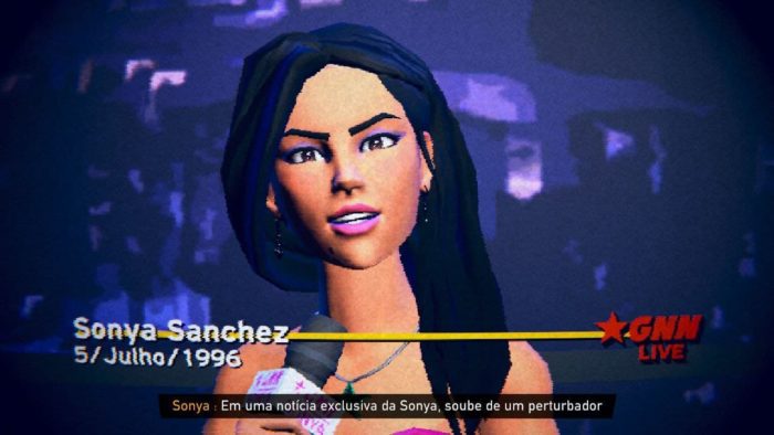 apresentadora Sonya Sanchez
