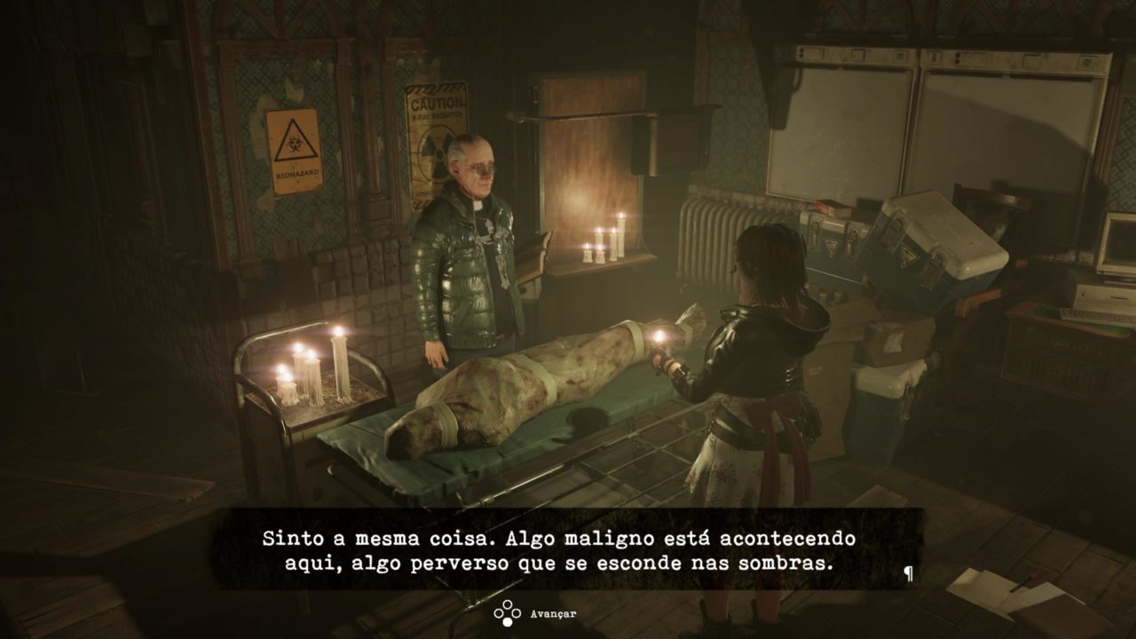 Padre em Tormented Souls