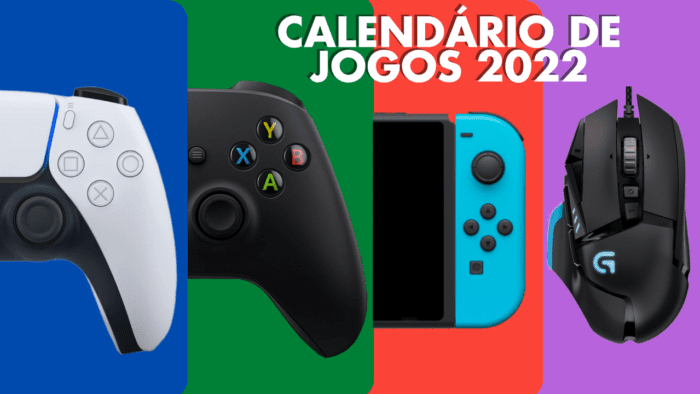 Calendário de lançamentos de jogos 2022