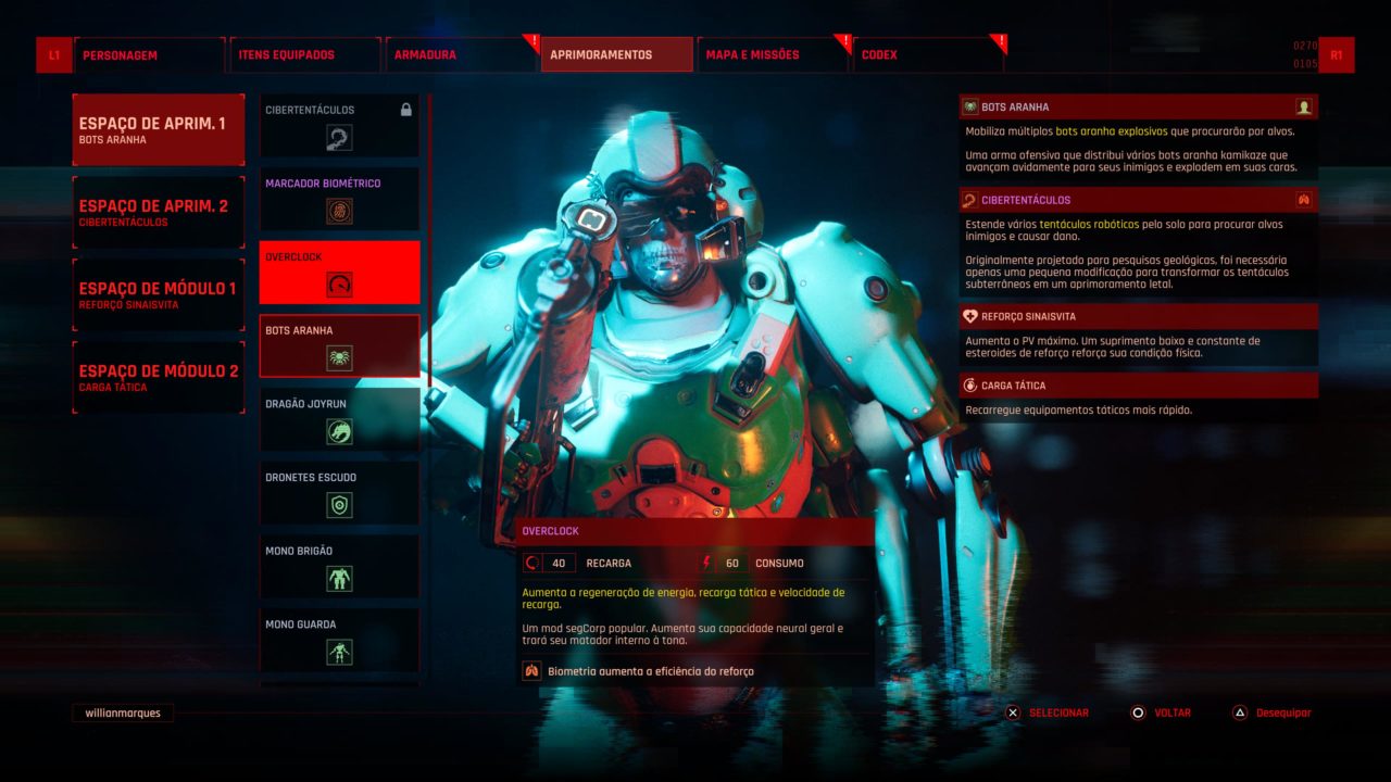 Menus The Ascent