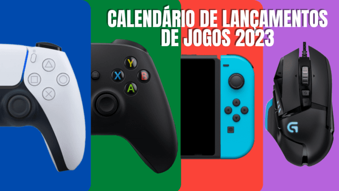 Calendário de lançamentos de jogos 2023 - Conversa de Sofá