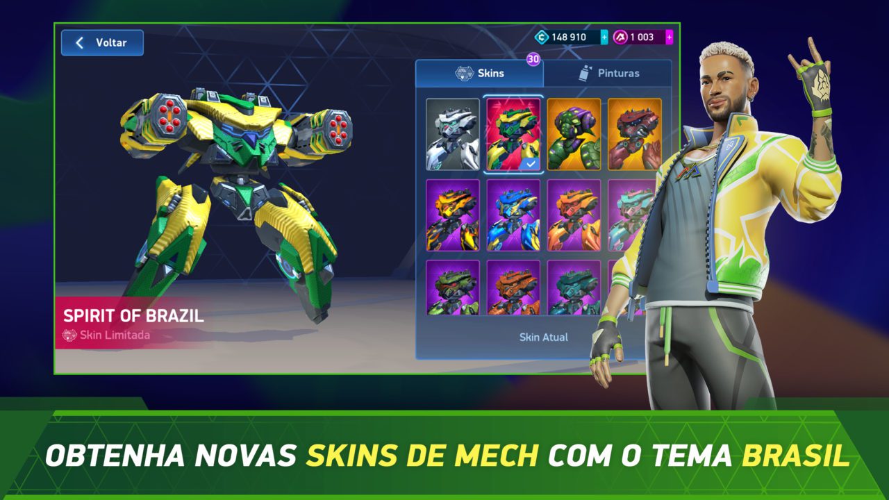 Skins Mech Arena