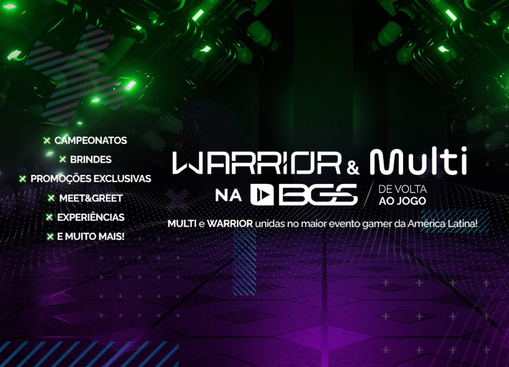 Warrior e Multi na BGS 2022