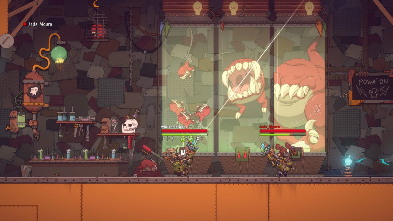 Jogando em Coop