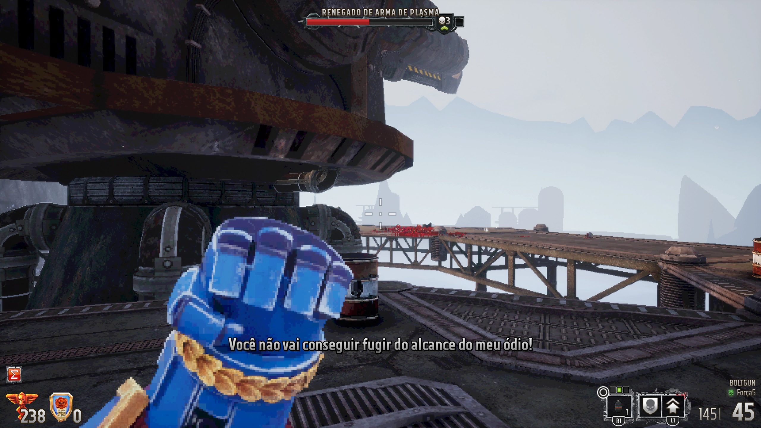 Os space marines são enfezados