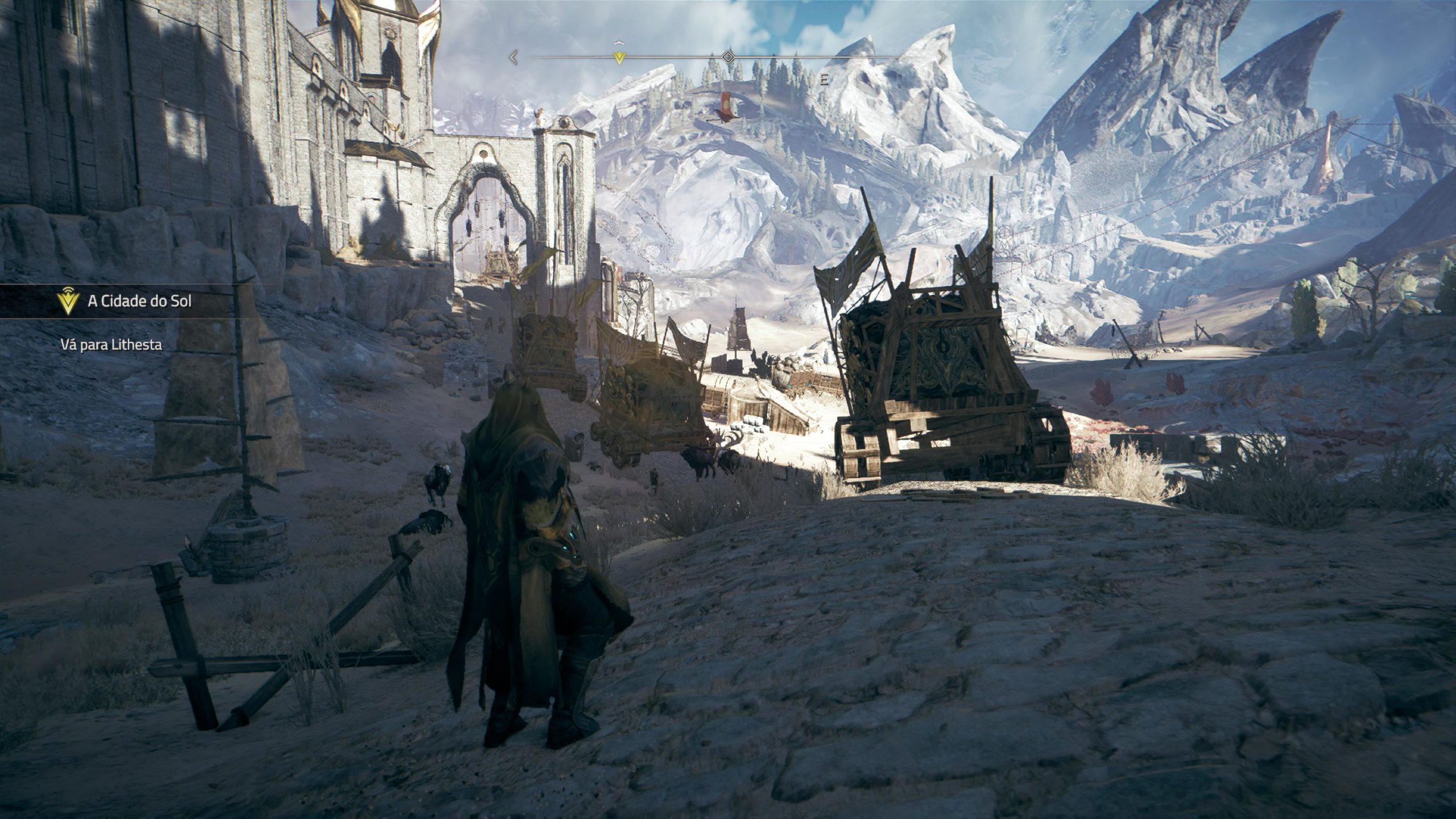 Cenários em Atlas Fallen