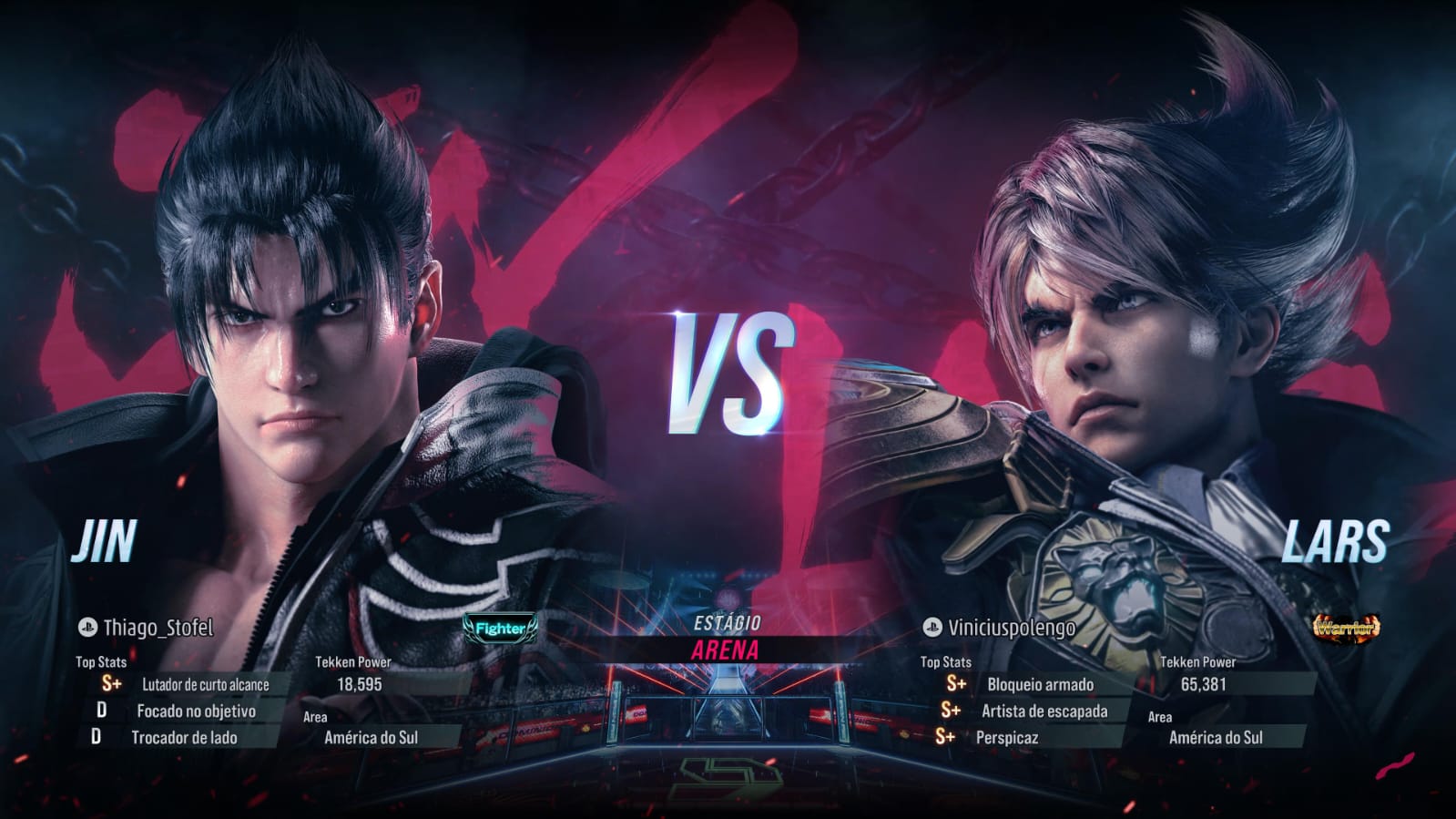 Tirando um contra em Tekken 8