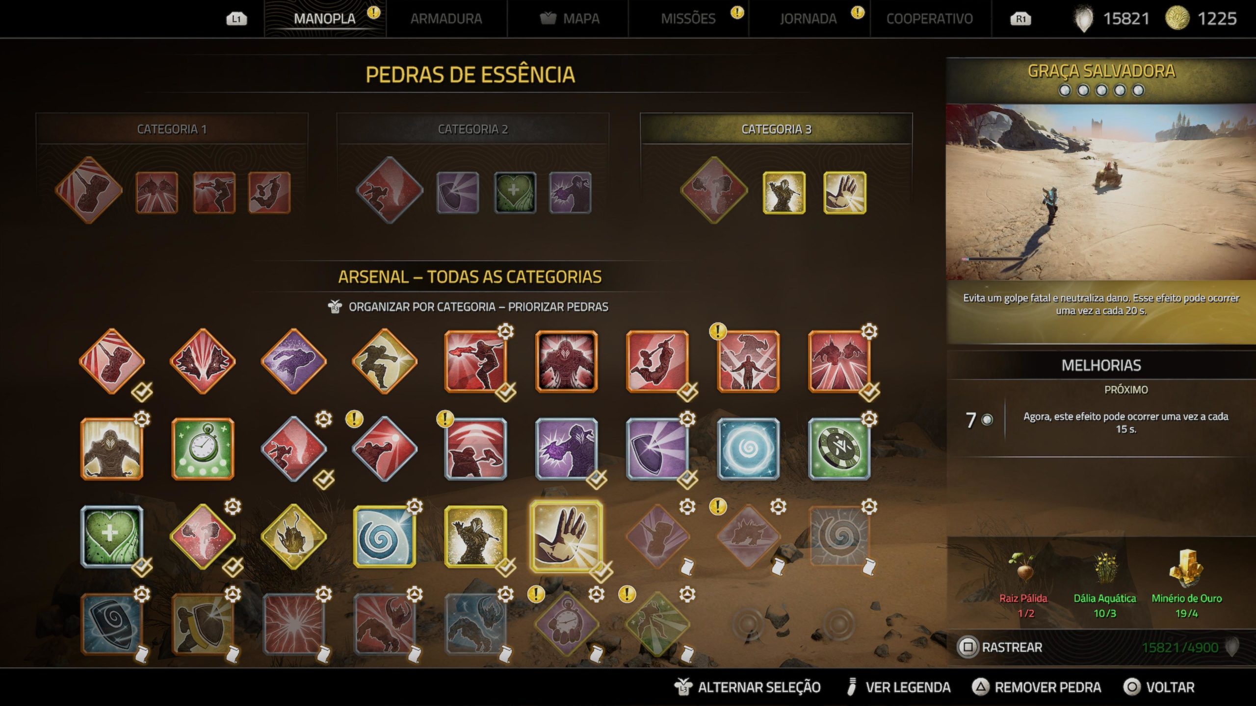 Habilidades Atlas Fallen