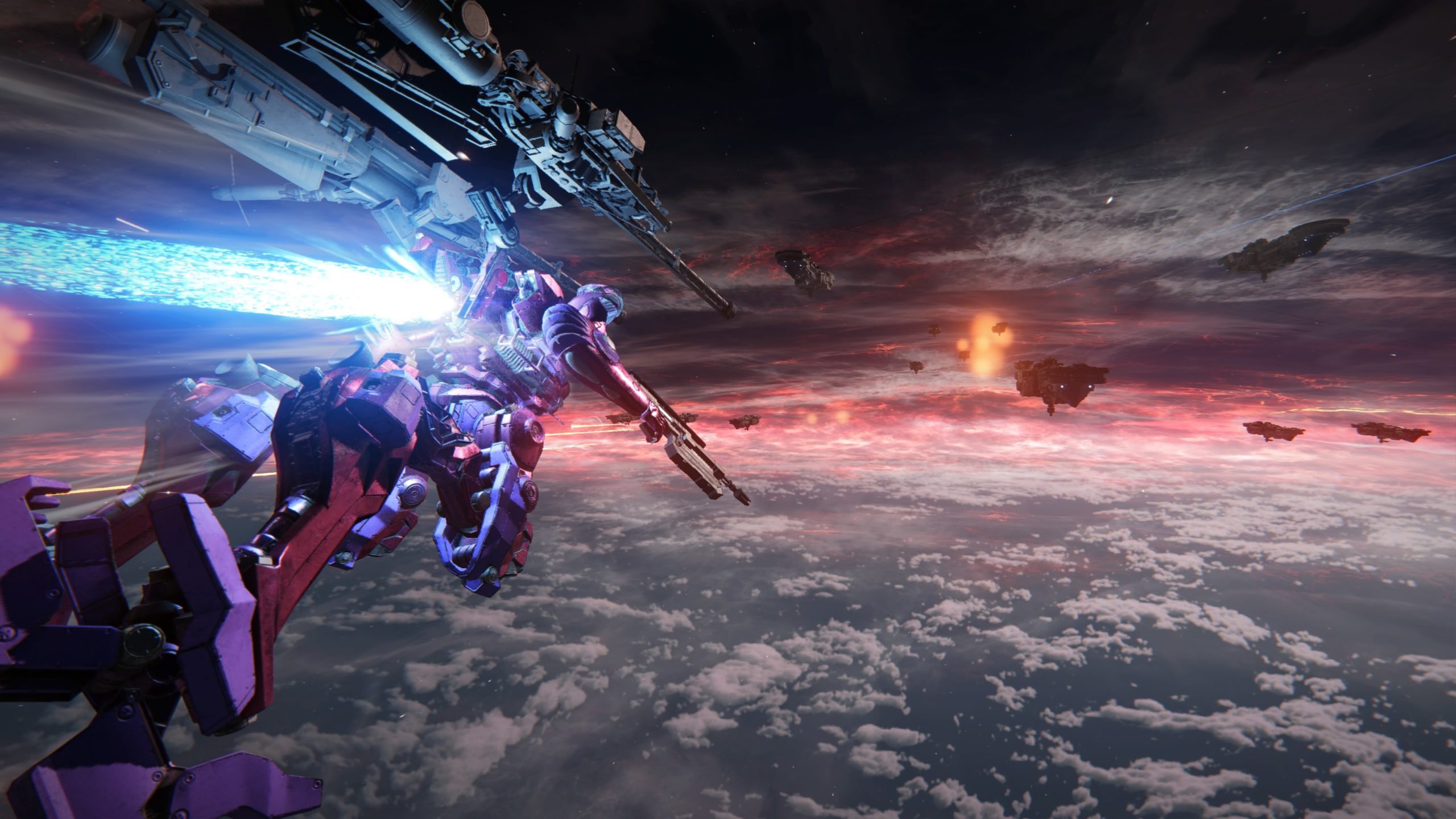 Voando em Armored Core VI: Fires of Rubicon
