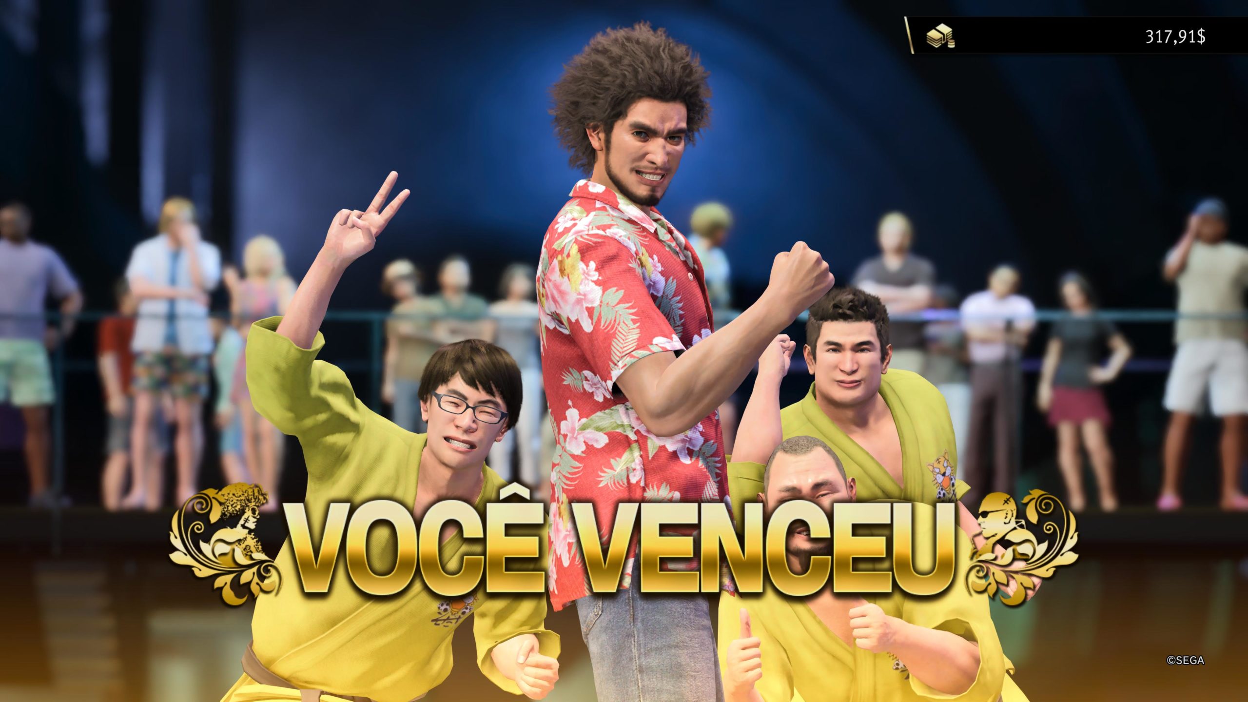 Kasuga o vencedor