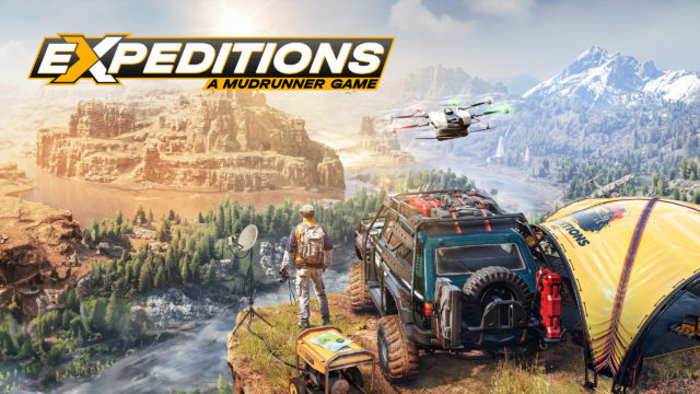 Arte de divulgação de Expeditions A MudRunner Game