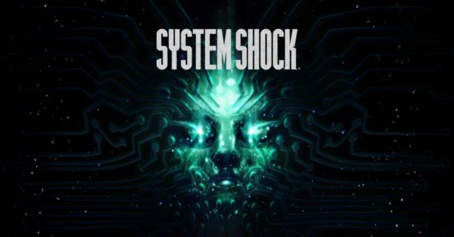 Arte de capa de System Shock, mostra SHODAN