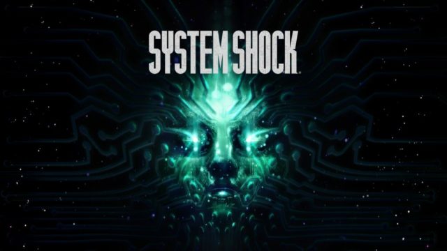 Arte de capa de System Shock, mostra SHODAN